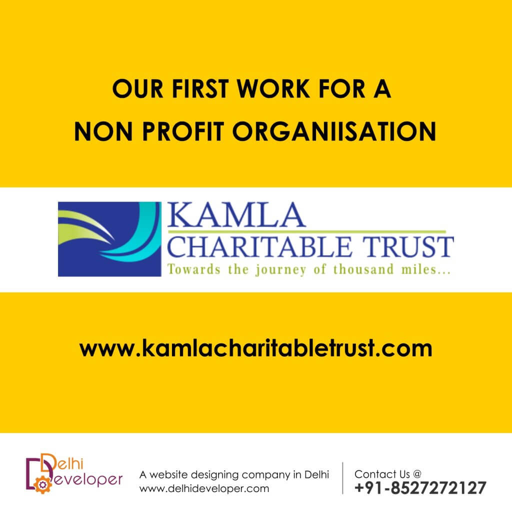 kamla charitable trust launching banner
