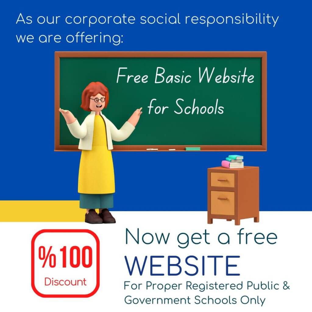 Free School Website Development